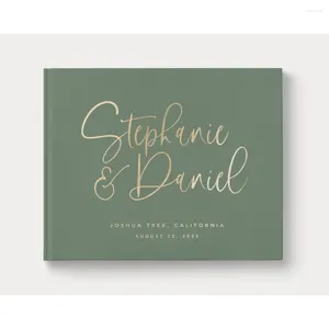 Party Supplies Wedding Guest Book. Gold Foil Guestbook. Real Luxury Gift Idea. Sig