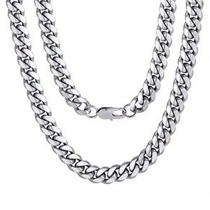 Hip Hop Customized Size Fashion Stainls Steel Chain Hecklace Jewlery Chains Men Necklace302Z
