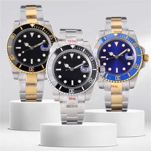 Clean Factory Automatic Watch Roles Classic Supmariner Supphire المقاوم المقاوم للصدأ 40 مم 2813 الغواصات الرياضية المائية للرجال 904L