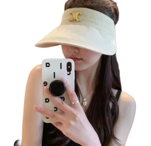 Hollow Hat Designer Caps Sun Hats Mens Mens Womens Beach Summer Bucket Hat Summer Sunscreen Women's Hat Ger UV Protection