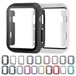 Custodia di orologio protettivo per copertura opaca in plastica da 44 mm da 40 mm con protezione dello schermo per Apple iwatch con boxetta