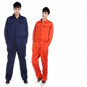 Autumn Worker One-Piece Jumpsuit övergripande LG Sleeve Factory Workshop Mechanical Auto Repairmen Painter Working Uniform Coverall i4nf#