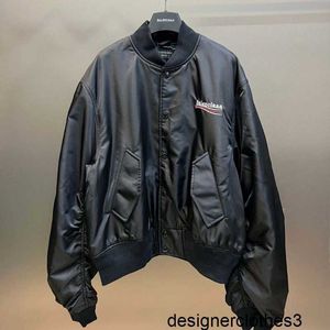 Designer B Family High-end Paris Cola Hafted Pilot Family Family Family, Unisex Loose Jacket L0VC