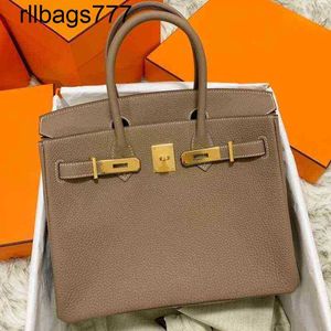 Bag Leather Bk Designer Handbag High Order Top Togo Platinum 30 Inch Women's Large Capacity Portable Single Shoulder Messenger Women