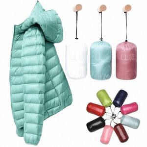 2023 neue Fi Weibliche Kalte Jacke Frauen Winter Licht Weiße Ente Daunenjacke Slim Puffer Jacke Tragbare Winddicht Daunenmantel x5me #