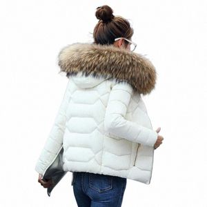 2022 New Winter Jacket Women Faux Fur Hooded Parka Coats Female Lg Sleeve Thick Warm Snow Wear Jacket Coat Mujer Quilted Tops m9YY#