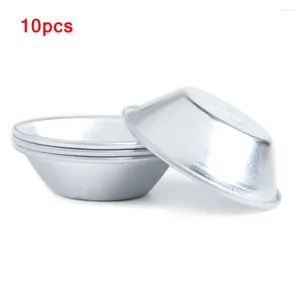 Baking Moulds Durable Egg Tart Cookie Cupcake Mold Mould Pudding Silver Tools 7x4x2cm Aluminum Alloy Cake