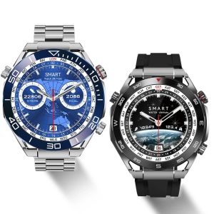 2023 neue Business Ultimate Smart Watch für Huawei Männer Bluetooth Anruf Kompass NFC 100+ Sprots Smartwatch Wasserdichte Uhren IOS