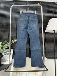 Jeans da donna 2024 autunno top tre bottoni divisi micro pantaloni di jeans corti blu YDH