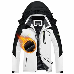 Tacvasen Inverno Fi Ski Snowboard Jaqueta Mulheres Lã Térmica À Prova D 'Água Peixe Casual Trabalho Jaqueta de Chuva Casaco Blusão Parka z4kv #