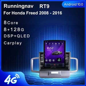 9.7" New Android For Honda Freed 2008-2016 Tesla Type Car DVD Radio Multimedia Video Player Navigation GPS RDS No Dvd CarPlay & Android Auto Steering Wheel Control