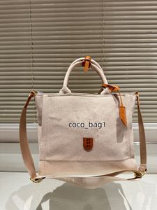 حقيبة مصممة فاخرة Women Woody The Tote Shopping Hand Hands High Nylon Hobo Fashion Linen Base Beach Facs Travel Crossbody Counter