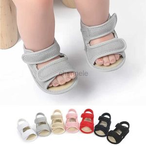 Sandalet 0-18 M Yaz Unisex Toddler Sandalet Bebek Kız Ayakkabı Düz ​​Renk Net Bez Nefes Alabilen Erkekler Bebek Sandalet Bebek Kızlar Sandalet 24329