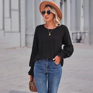 Womens Clothes Spring Autumn Long Sleeve Tops Korean Fashion Tshirts Pullovers Soft and Comfortable Woman Clothing Loungewear 240329