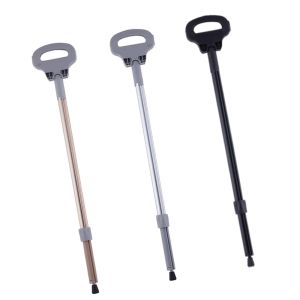 Sticks Trekking Poles Outdoor Folding Crutch Chair Lightweight Elderly Walking Cane Portable Folding Cane Stool for Travel Climbing