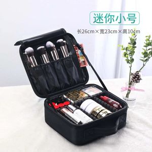 Adjustable Dividers Profession Cosmetic Bags For Women selling Travel Makeup Case Large Capacity Tattoo Nail Portable 240328