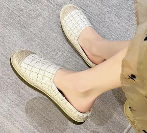 Женская обувь дизайнер Fisherman Summer Fashion Lazy Moccasins Легкие сандалии на открытом воздухе.