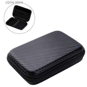 Outra organização de armazenamento doméstico Eva Zipper Bag Mobile Phone Charger Protection Bag Mobile Hard Disk Case U Disk Data Cable Headphone Min Storage Pocket Bolsa Y240329