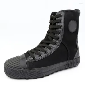 Walking Shoes High Top Kneel Black Training Combat Liberation Male Outdoor Soldier Equipment Army Boots Men Sneakers