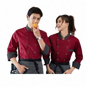 men's Kitchen Jacket Hotel Chef Costume Restaurant Cooking Cap Cafe Waiter Pinafore Bakery Uniform Half Apr Hat 17XF#