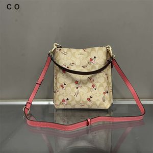 Роскошная модная диагональная упаковка, магазин, бесплатная доставка, женская сумка Aolai, классическая сумка на одно плечо с принтом Mollie Qixi Love