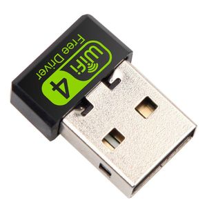 Netzwerkadapter 150 Mbit/s Mini-WLAN-Adapter USB-Treiber Wi-Fi-Karte Ethernet Wireless Wi-Fi-Empfänger für PC Laptop Drop Lieferung Compu Otbk3