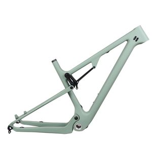 Telai bici 29Er Boost Carbon Xc Mountain Frame Fm078 Fl Sospensione Bsa Movimento centrale Viaggio 100Mm Vernice personalizzata Freno a disco Drop Deliv Dhh3I