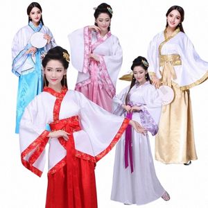 костюм женщины фея династии Тан Хань s выступать танец платье королевский Ccours Тан костюм китайской сцене Dr b05O #