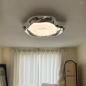 Ceiling Lights Silver Light LED40W Full Spectrum Eye Protection Study Bedroom Corridor Apartment Creative Lighting