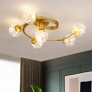 Światła sufitowe gwiaździste lampa LED do salonu sypialnia kuchnia łazienka jadalnia nowoczesna dekoracja domu jasne złoto