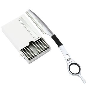 Univinlions tunnare rakblad rak salong frisör rakkniv hårskärare roterande barberare hårklippkniv tunnare 240314
