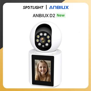 1080p WiFi Camera Baby Monitor 4MP 2,4 tum SMART Home Security Camera Twao Way Audio Video Calling PTZ WiFi IP Camera