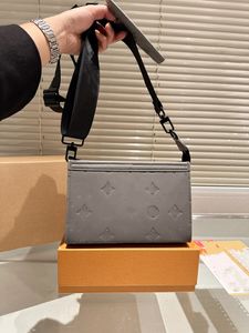 Gaston giyilebilir cüzdan omuz çantası adam crossbody çanta elçi tasarımcı çanta zip madeni para çantası pochette yolculuk erkek debriyaj çantası lüks çanta