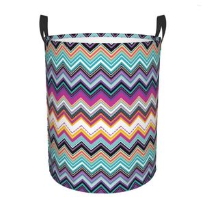 Laundry Bags Color Layers Hamper Large Clothes Storage Basket Bohemian Camouflage Modern Toy Bin Organizer For Boy Girl