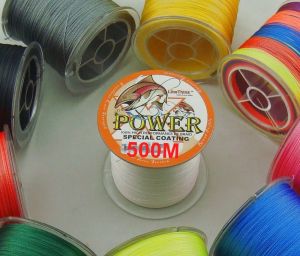 Lines 500M XPOWER Multifilament 100% PE Coated Braided Fishing Line 8LB to 120LB Japan Quality Free Shipping