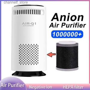 Luftrenare Mijia Portable Air Purifier för bil negativ jon luftrenare hemrök pollen tyst deodorizer för kontor levande rymlig240329