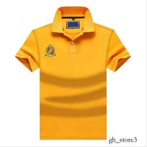 Polo Pony Shirt 2022 Nuovo modello Big Pony Polo da uomo in tinta unita T-shirt Classic 3 # e per il tempo libero Manica corta Big Horse Designer T Shirt Bikini 824