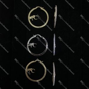 Dragonfly Circle Studs Gold Letter Earrings for Women 3 Colors Hoop Earrings Alphabet Stud