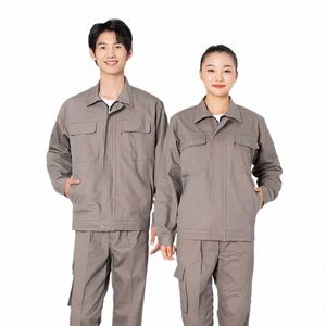 Jordbruksarbetare Uniform Svetsning Working Coveralls Car Repair Workshop Jacket Electric Mechanic Warehouse Cargo Clothing Setv I0qx#