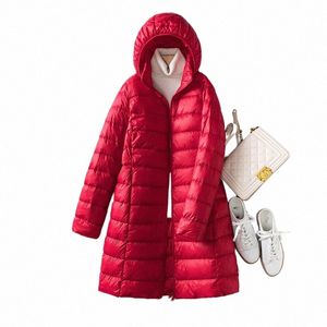 women Puffer Jackets Ultralight Duck Down Jacket New Autumn Winter Portable Hooded Parka Coat Hat Detachable Windbreaker Outwear o0pE#