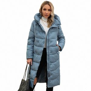 gasman 2022 Lg Puffer Winter Down Jacket Women Thick Coat Women Hooded Parka Warm Female Brand Cott Clothes Winter 81312 F1LT#