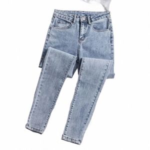 2024 Denim Pants women Spring Autumn Jeans For Women High Waist Skinny m Jeans Womens High Elastic Stretch Jeans 210a#