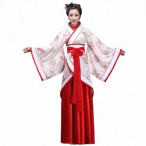 Nowa kobieta scena tańca dr Chin Chinese Traditial Costumes Nowy Rok w garniturze dla dorosłych.
