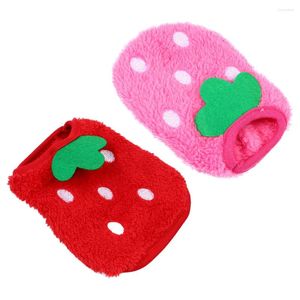 Dog Apparel 2 Pcs Vest Coat Pet Clothes Costume Puppy Guinea Pig Warm Clothing Supply