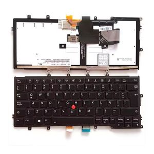 Novo teclado de laptop com layout LA para Lenovo X270