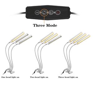 Lead Grow Lights for Indoor Plants Full Spectrum with Extendable Tripod Stand 200W Auto Timing Function FourHeads Floor Plant Grow2349660