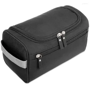 Borse per cosmetici Borsa per trucco portatile Capacità unisex Organizzatore impermeabile Custodia da toilette appesa Custodia per donna Uomo Lavare il trucco da barba