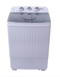 Produkty pralni kompaktowa podwójna wanna z wbudowaną pompą odpływową XPB45ZK45 16599 66LB Półnoutomatyczna pokrywa pralka szary 8948170