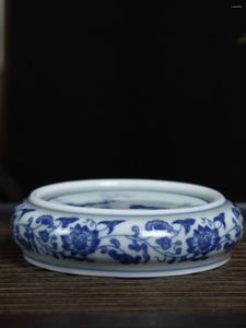 Teaware set Jingdezhen Blue and White Porslin Cover Ceramic Pot Bearing Tea Holder Accessories Home Saucer Cup