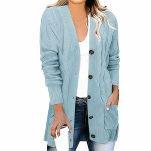 Casual Knited Cardigan Slim Single Breasted tröja Ny koreansk kvinna Knitwear Tops Sueter Coat Elegant Spring Malhas Abrigos V9cc#